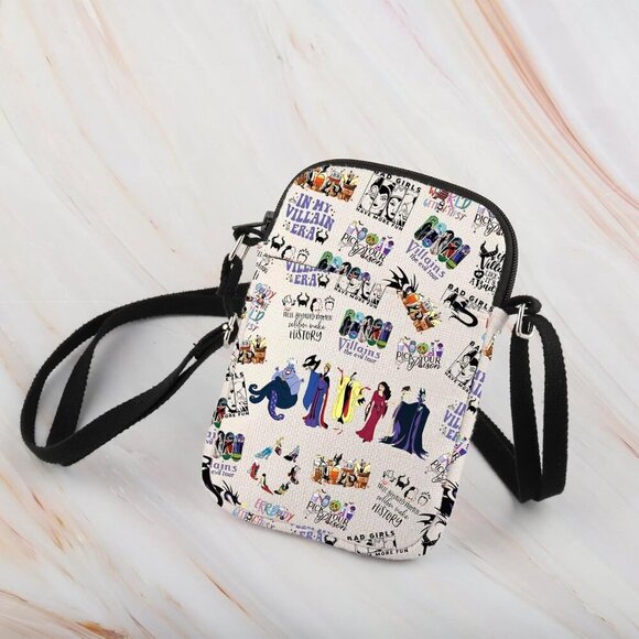 Durable Cartoon Villain Crossbody Bag - Lightweight Organizer for All Essentials - Picture 3 of 7
